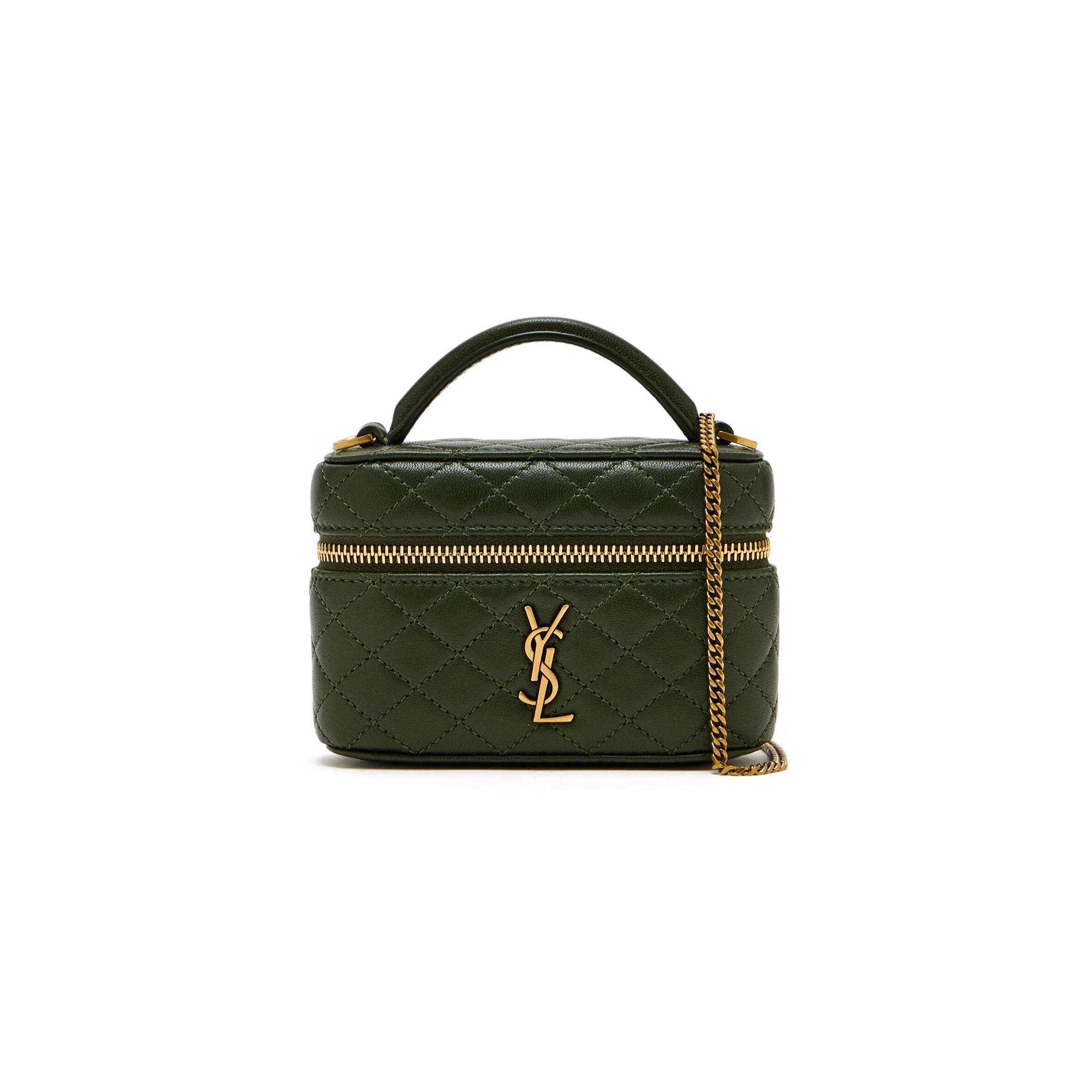 Y51 GABY MICRO VANITY BAG IN LAMBSKIN 8192851EL073189 (12*8*4cm)